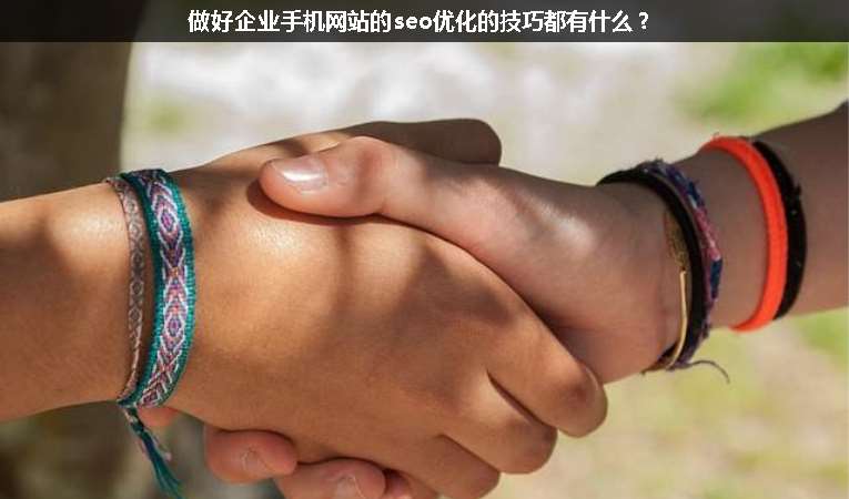做好企業(yè)手機網(wǎng)站的seo優(yōu)化的技巧都有什么？